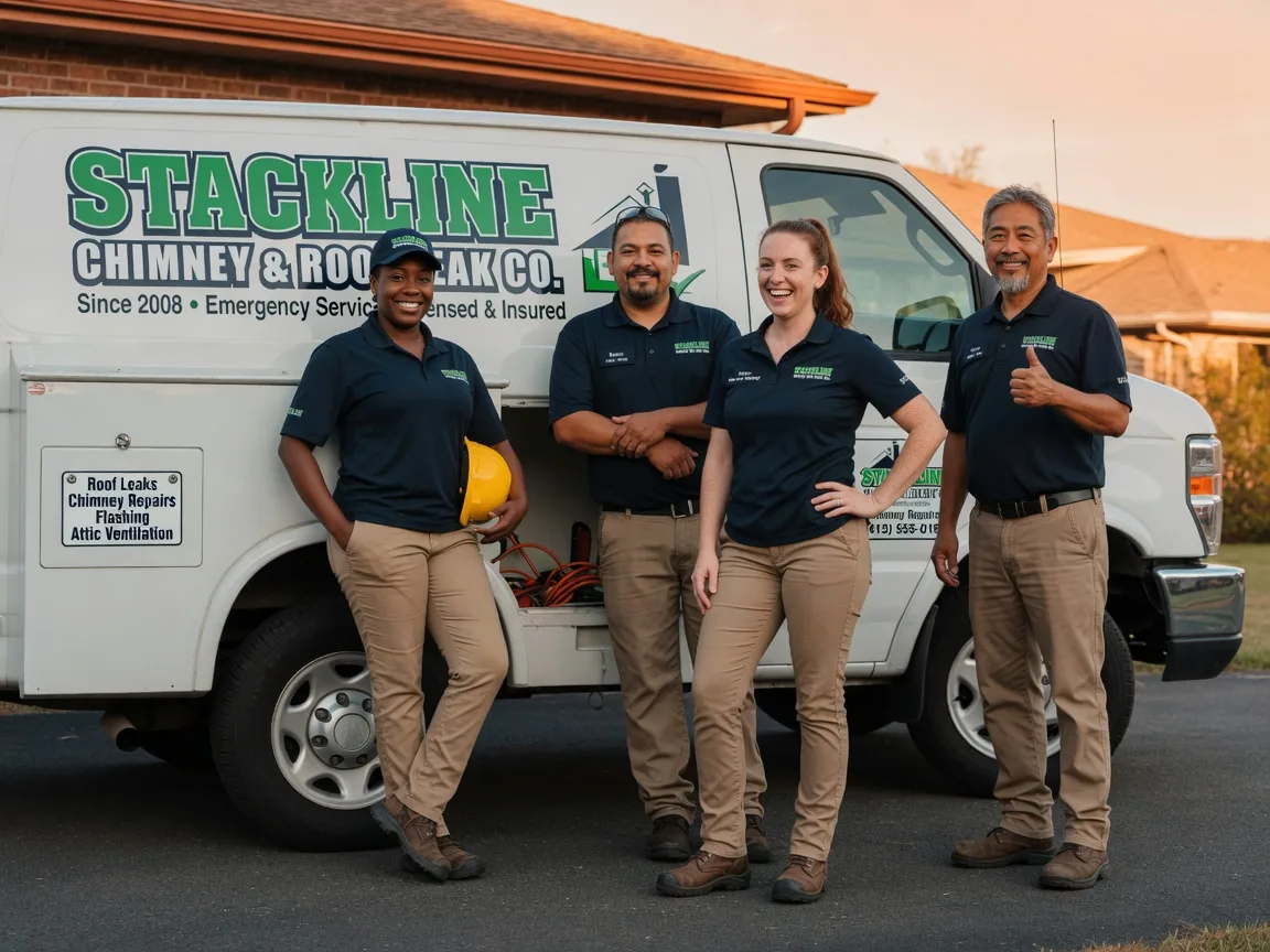 Chimney flashing repair company in Daisy, OK